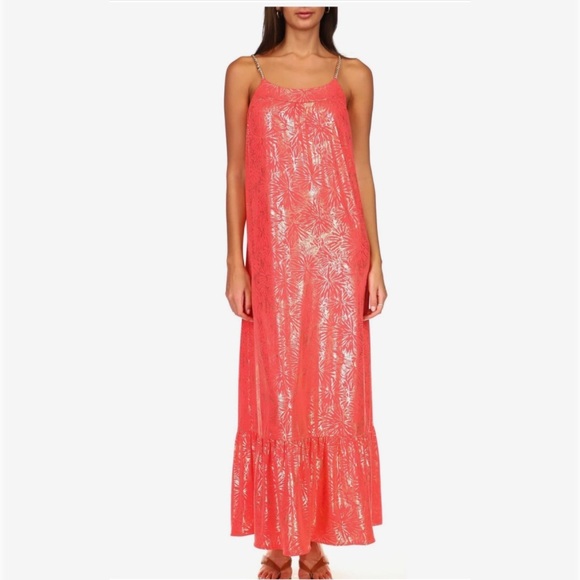 MICHAEL Michael Kors Dresses & Skirts - MICHAEL Michael Kors petite maxi chain dress sangria NWT